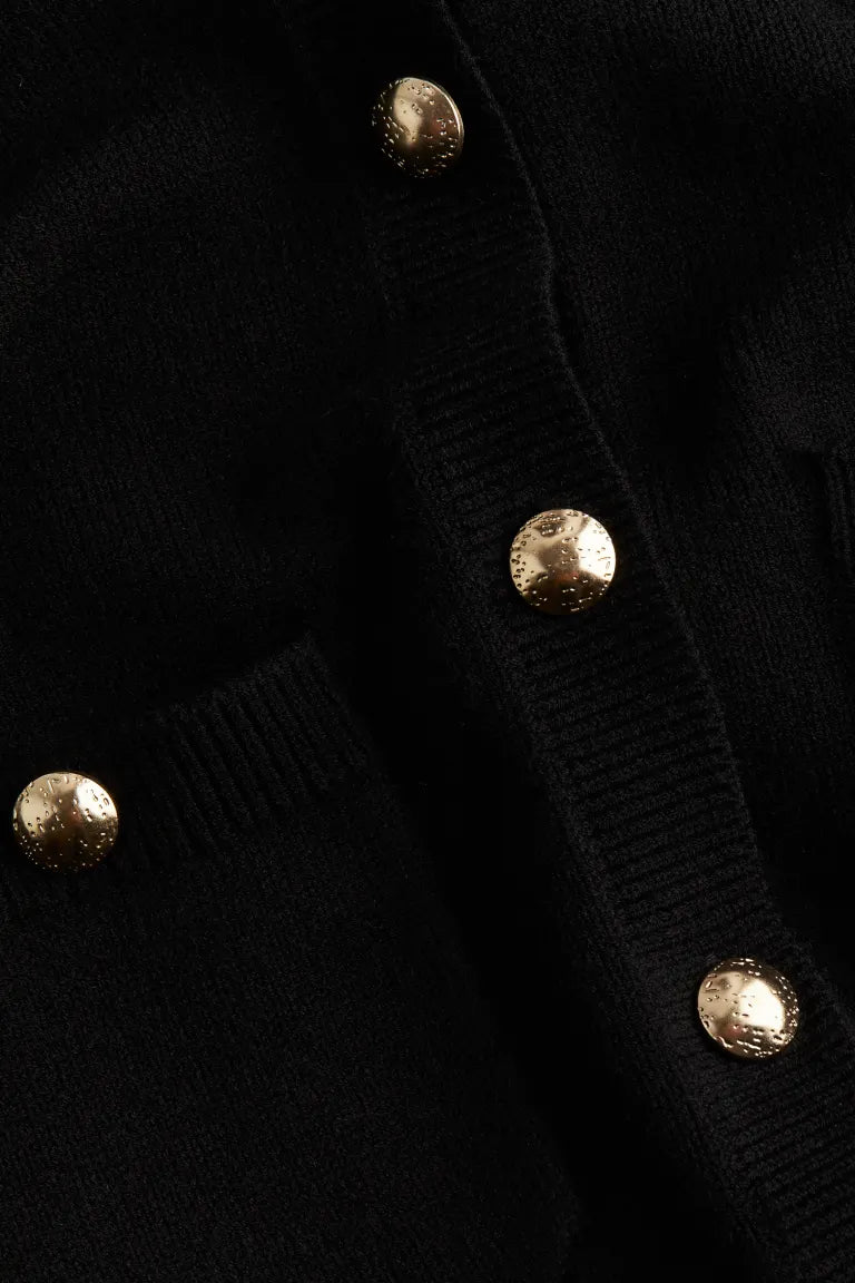 Button Detailed Cardigan