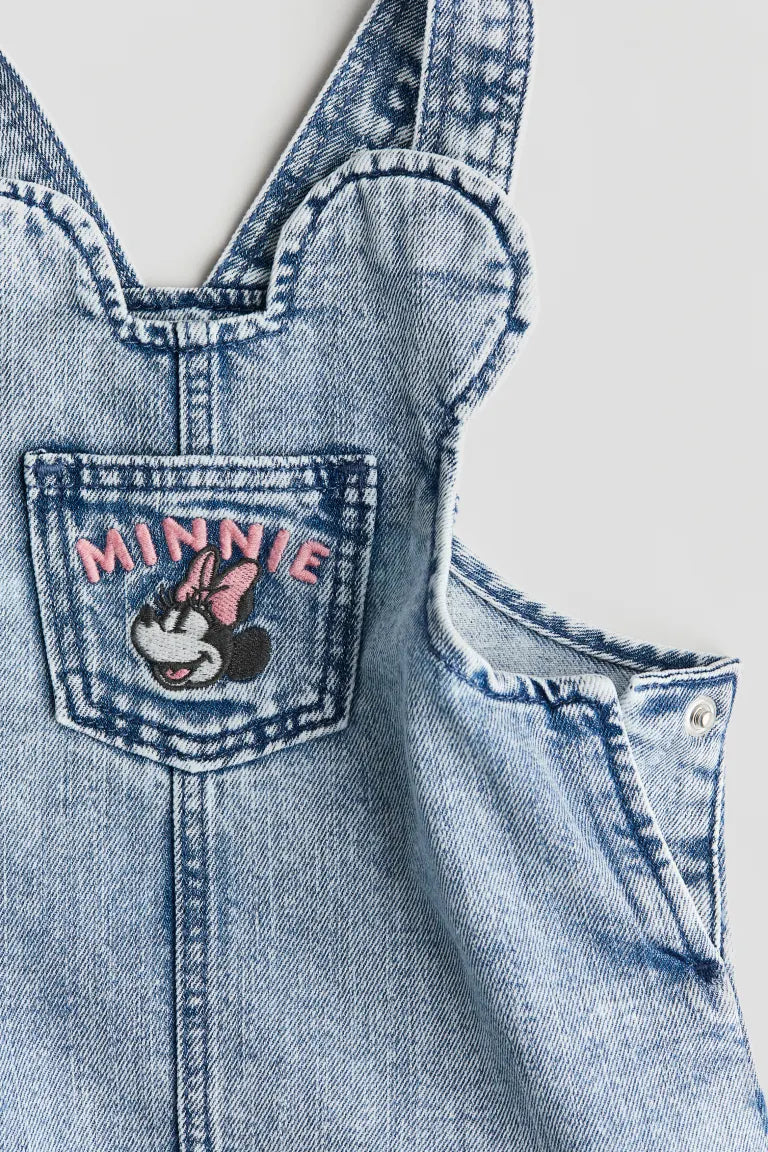 Denim Overalls Dress