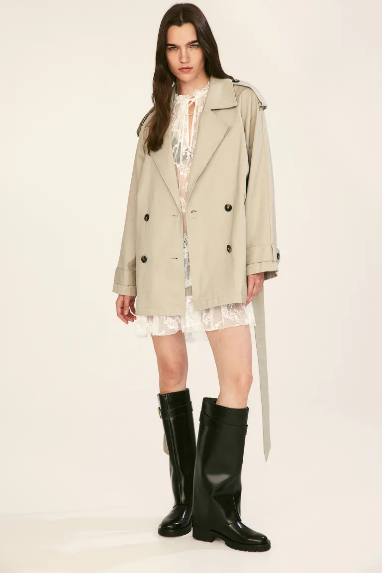 Short Trench Coat