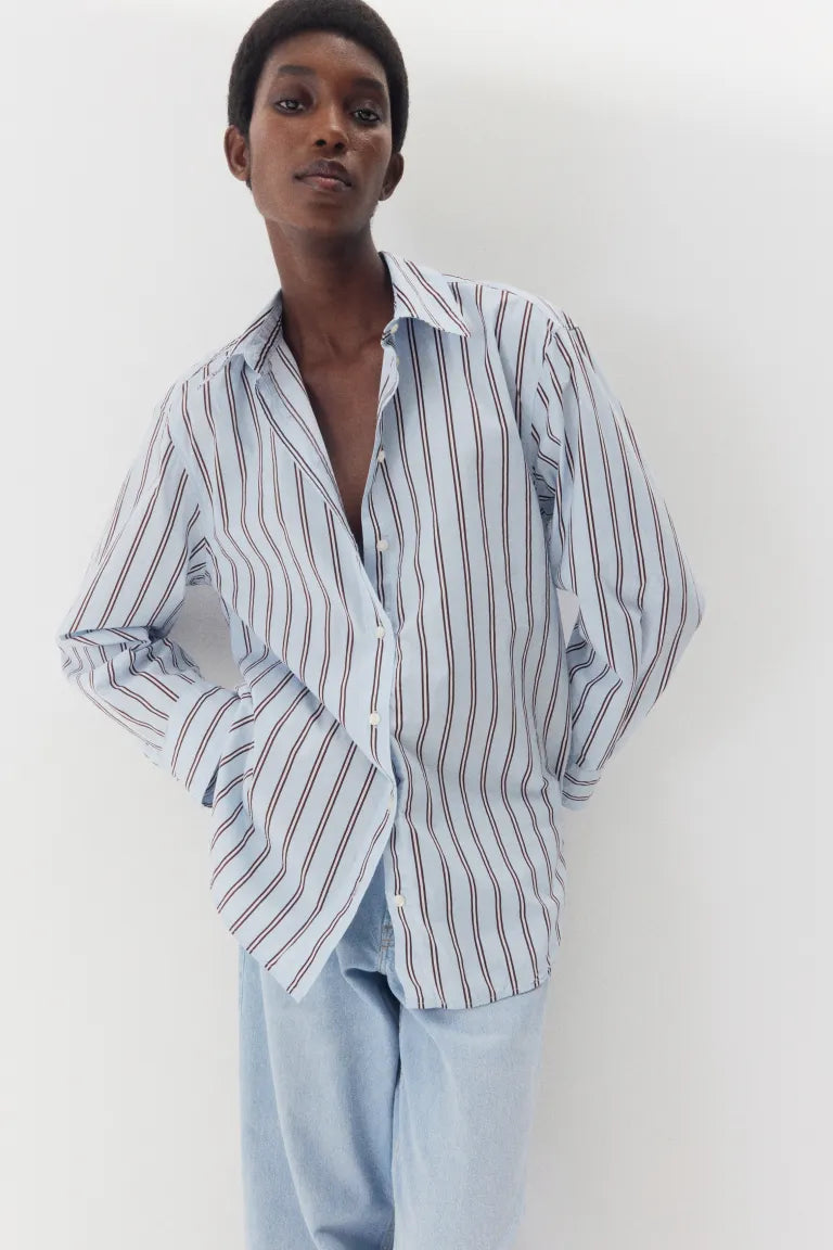 Loose Fit Cotton Shirt