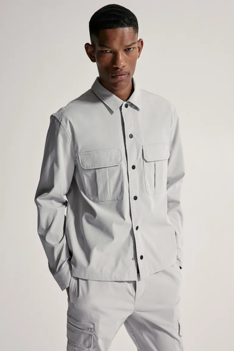 Regular Fit Utility Overshirt Shirt