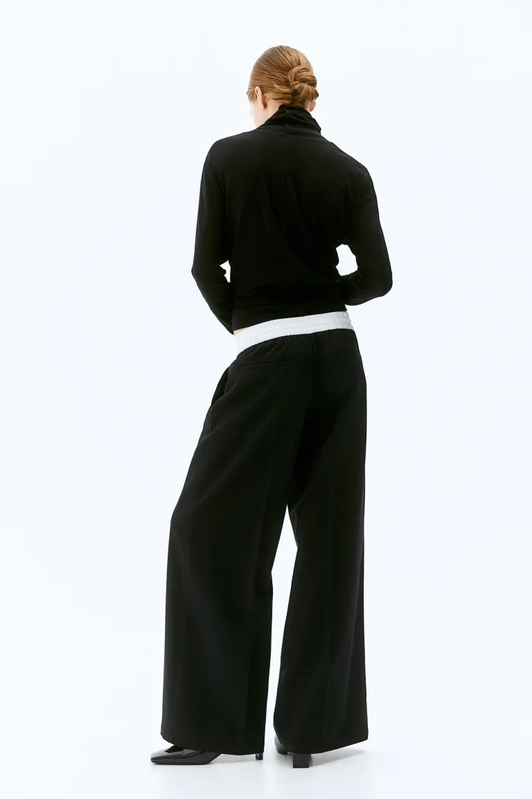 Wide Pull-on Trousers