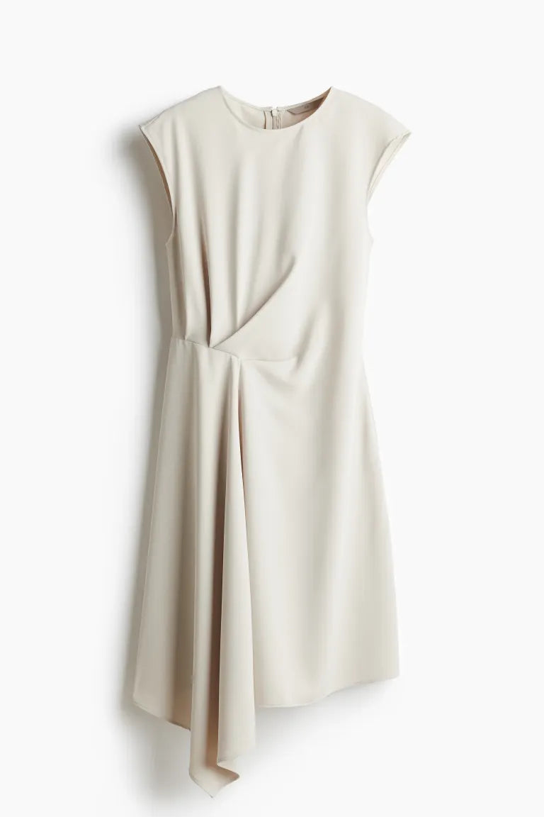 Draped dress