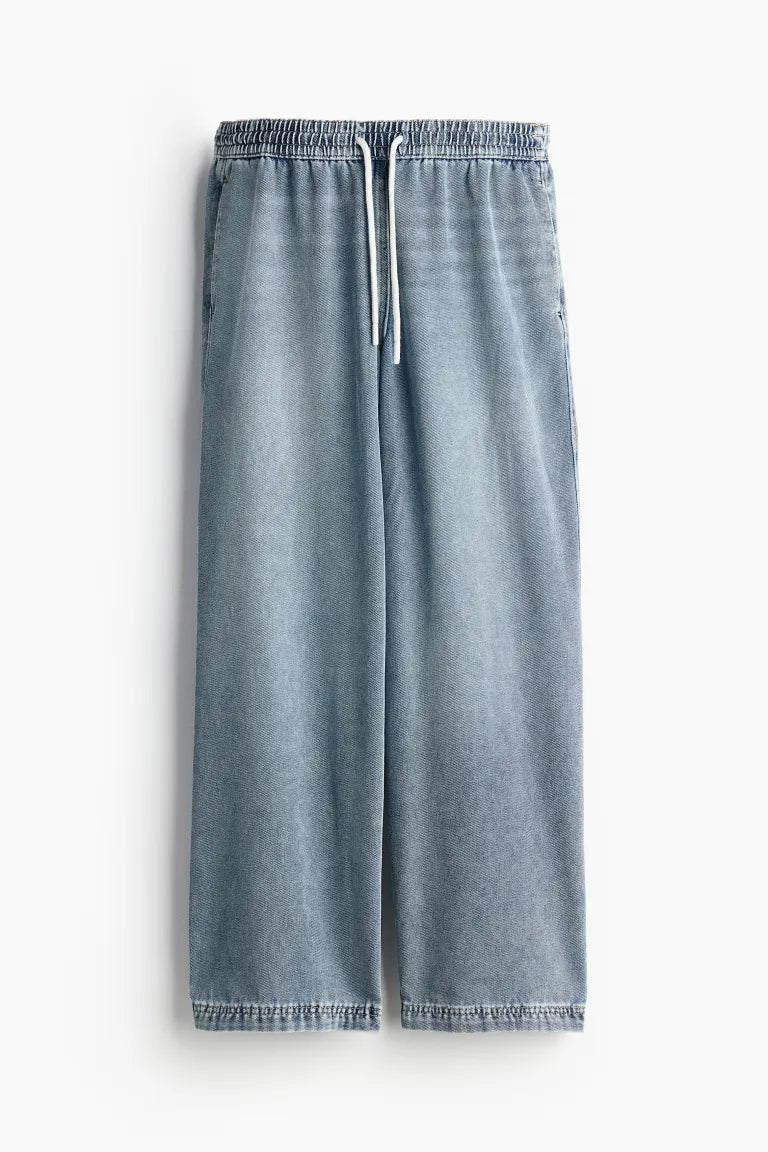 Denim Pull-on Trousers