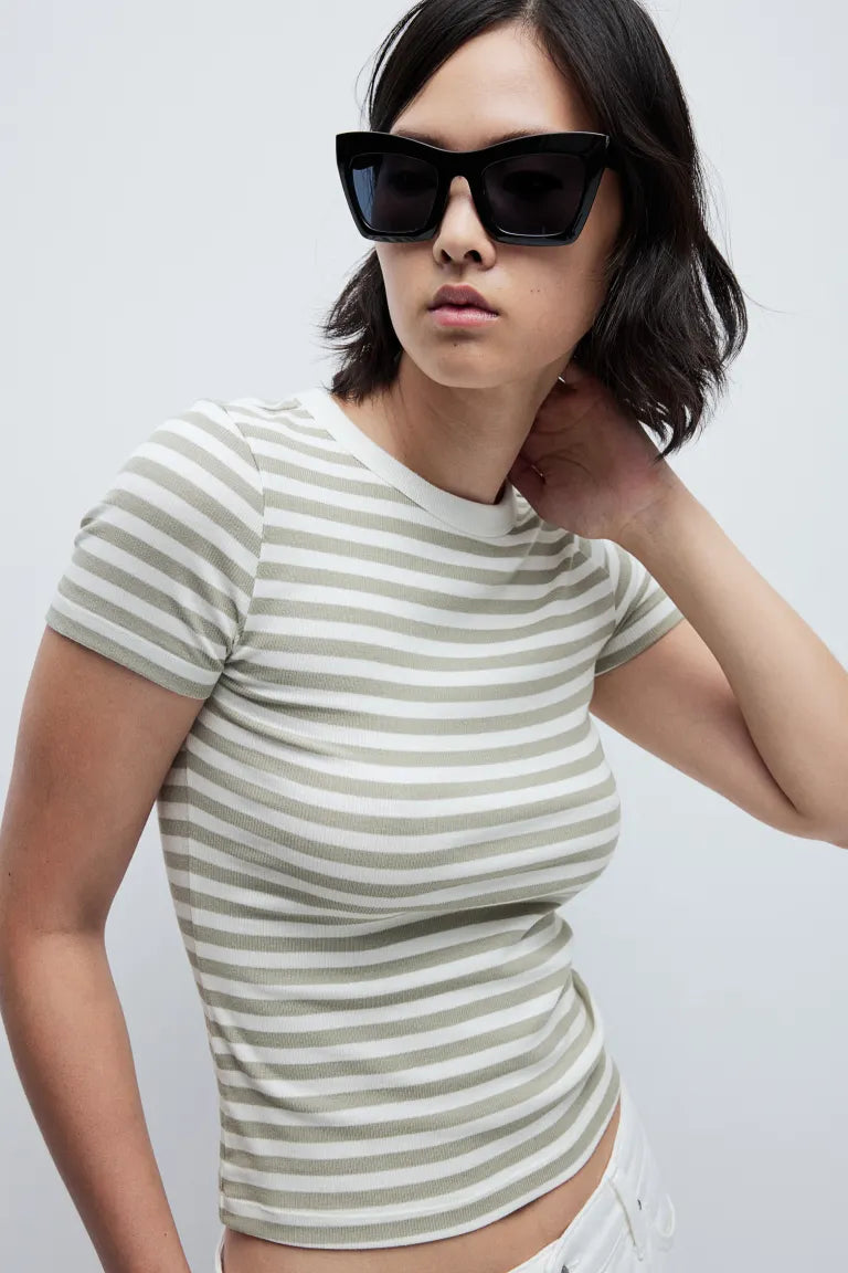 Ribbed T-Shirt