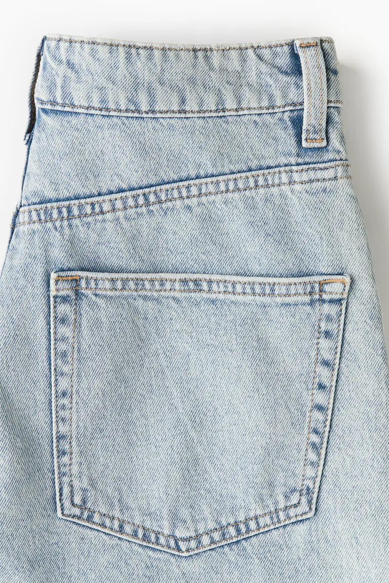 Mom High Denim Shorts