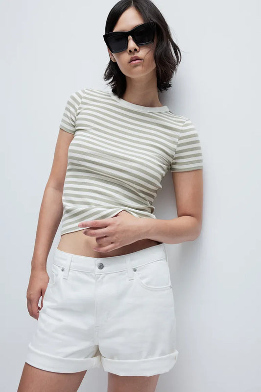 Ribbed T-Shirt