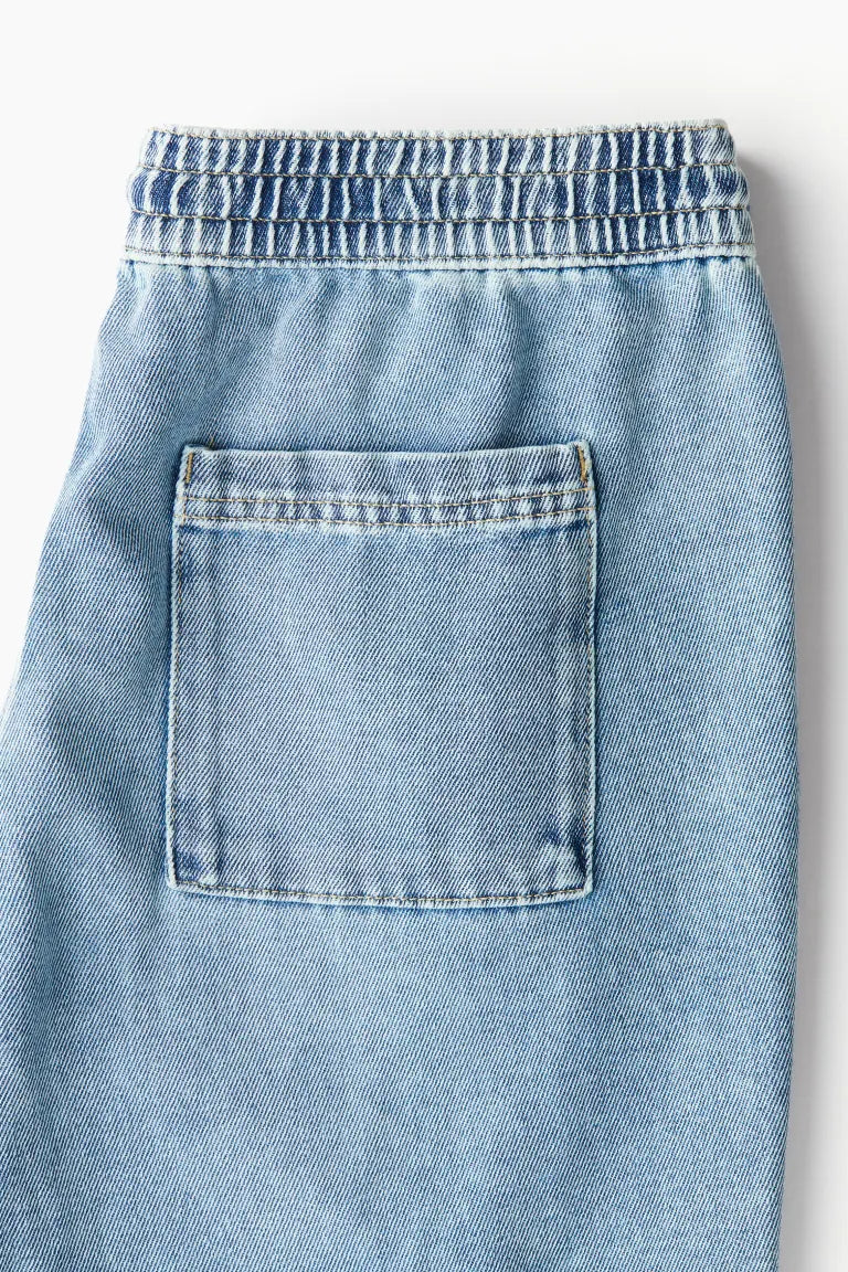 Denim Pull-on Trousers