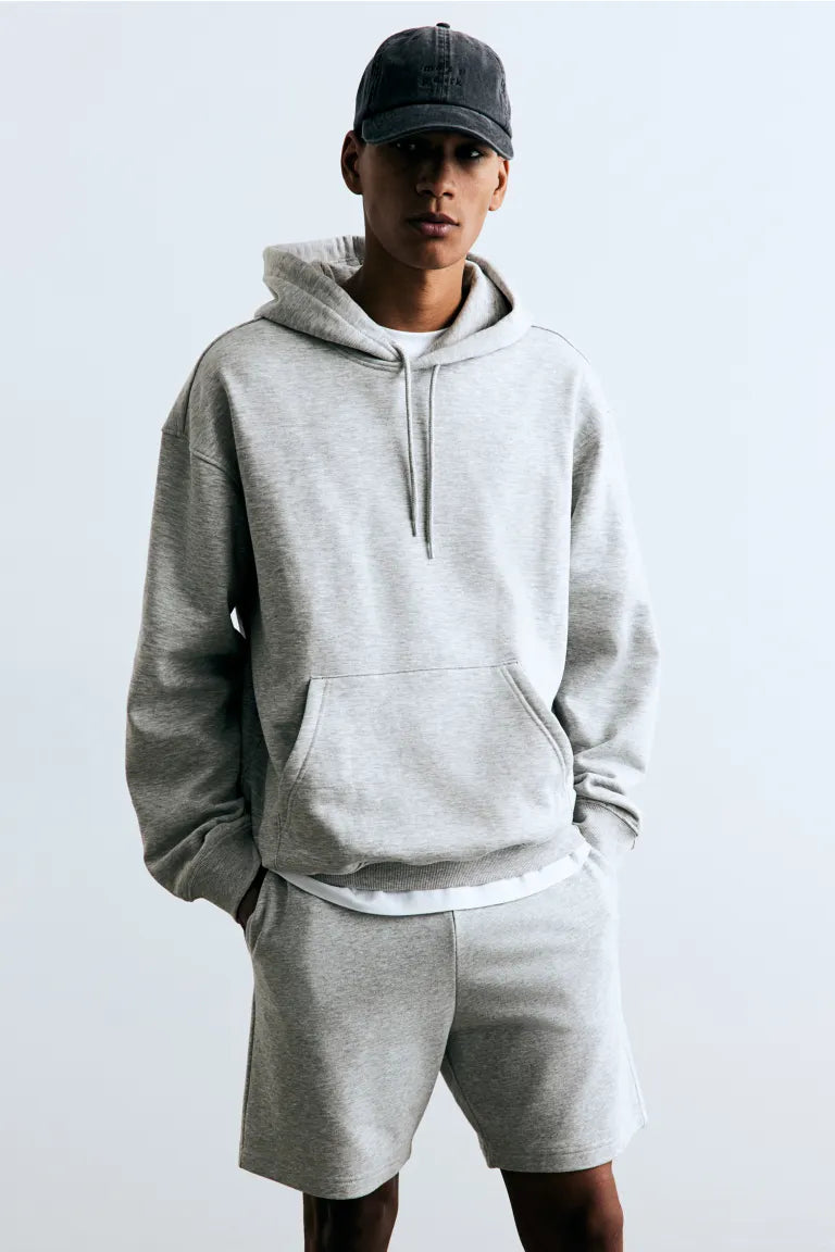 Loose Fit Hooded Top