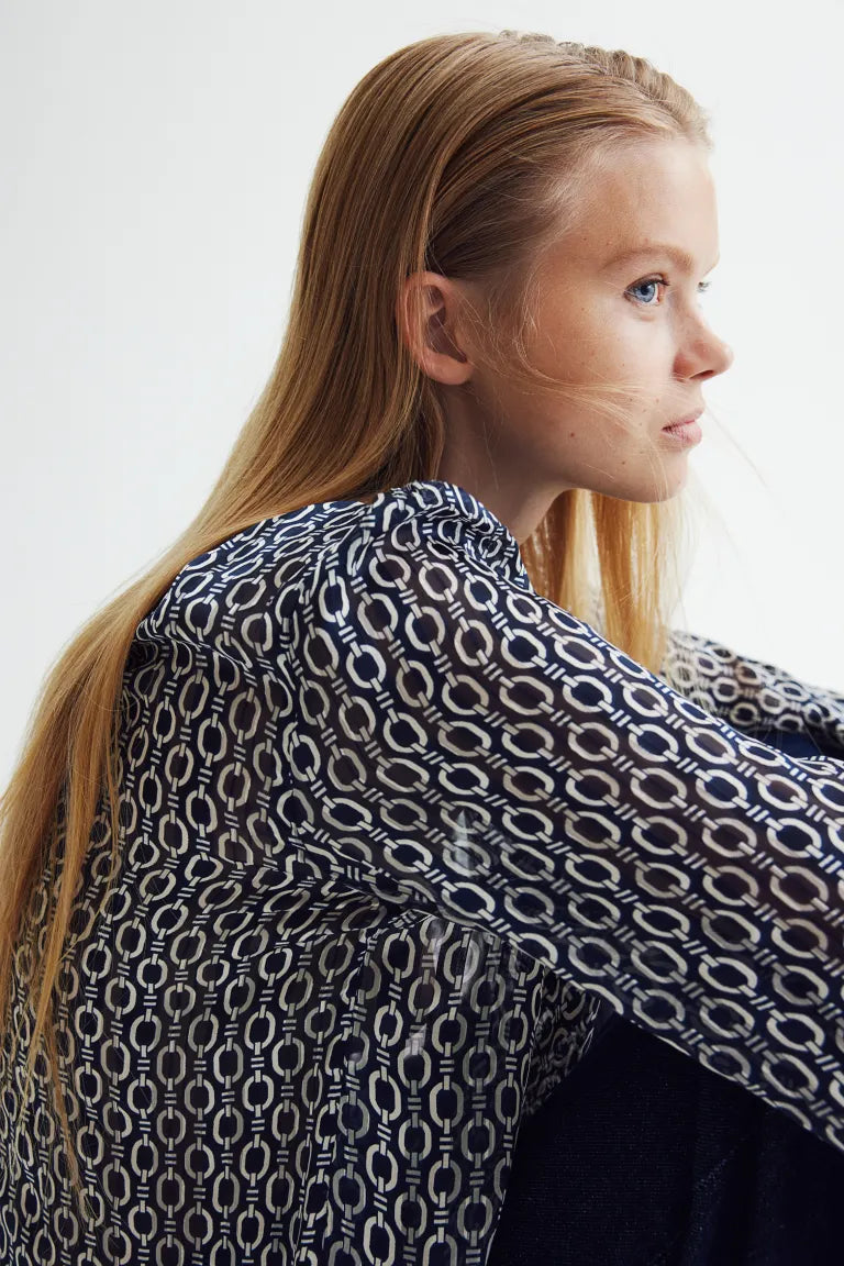 Patterned Blouse