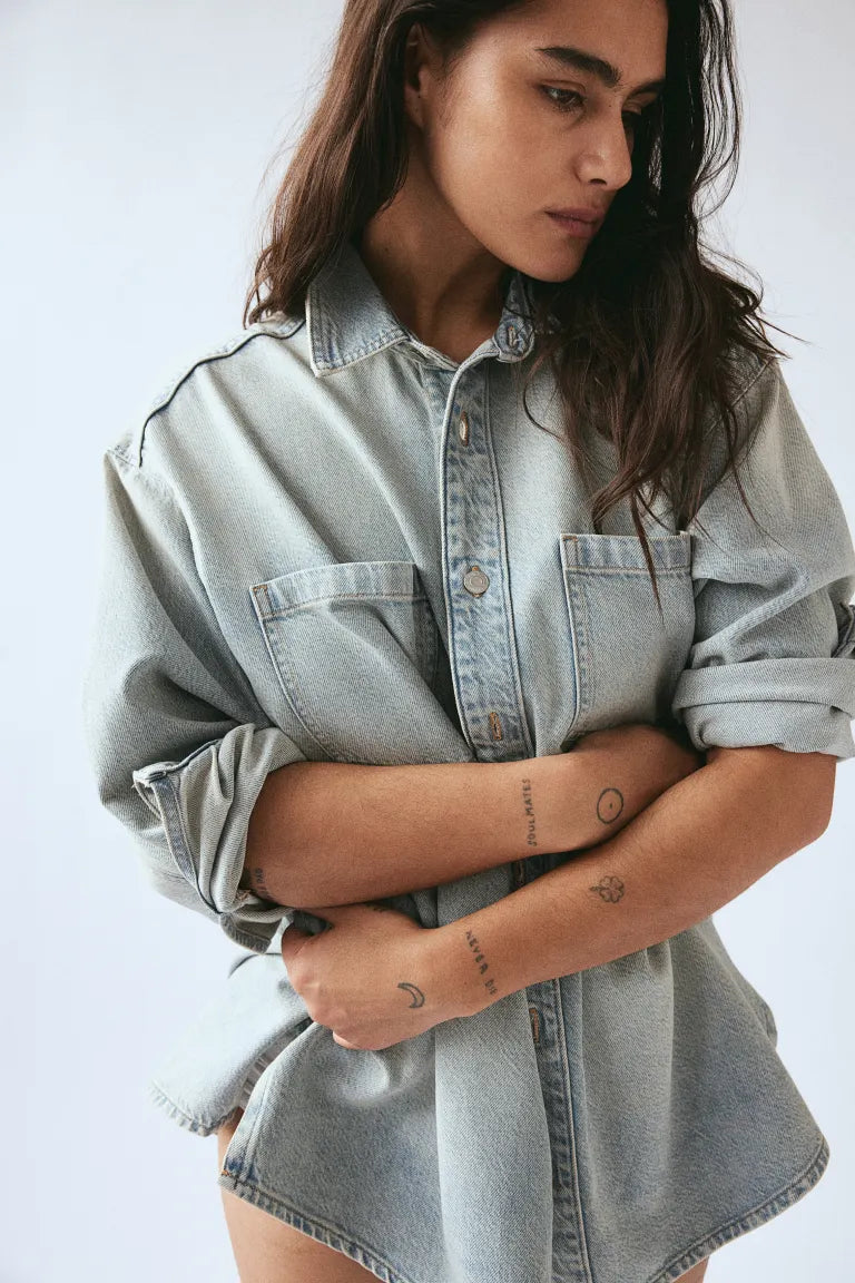 Feather Soft Denim Shirt