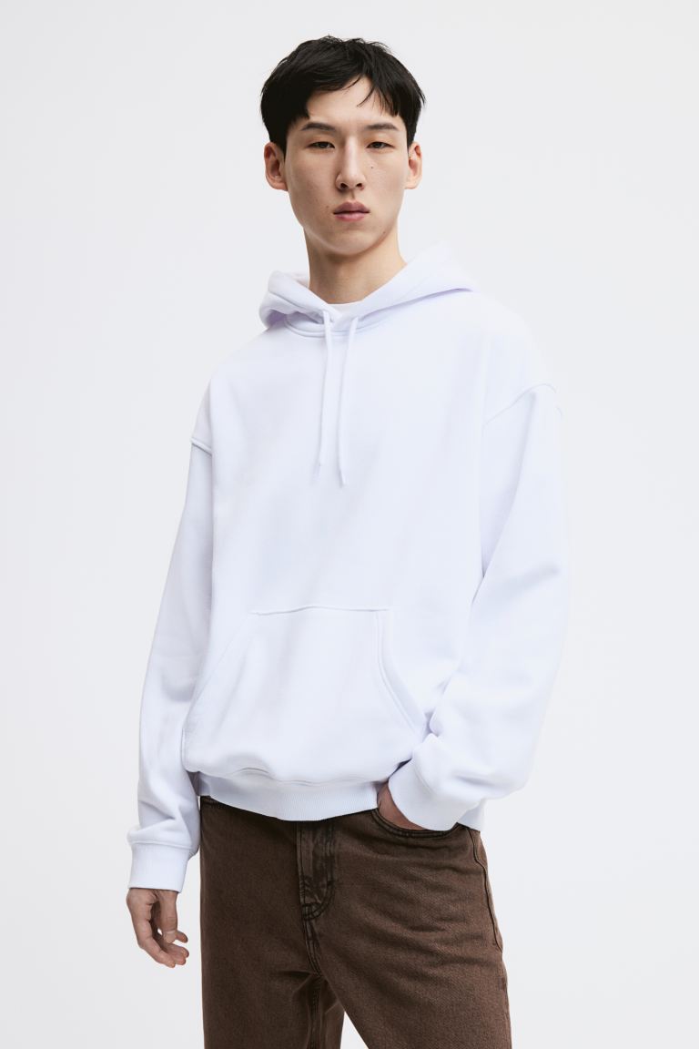 Loose Fit Hooded Top