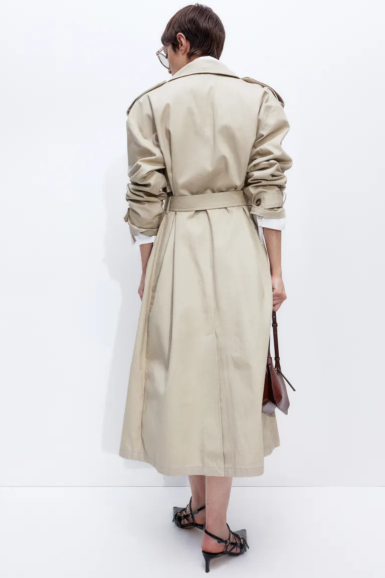 Gabardine Trench Coat