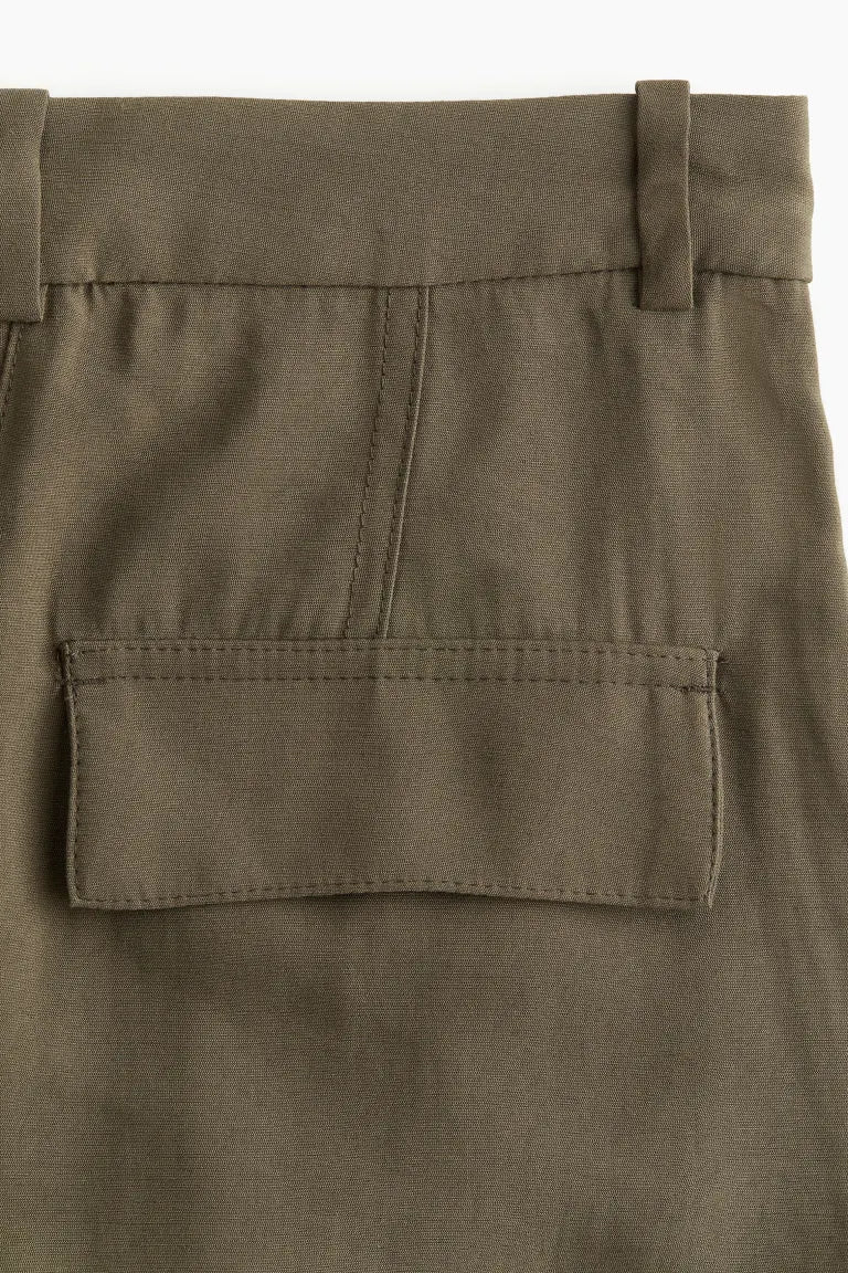 Wide Cargo Pants