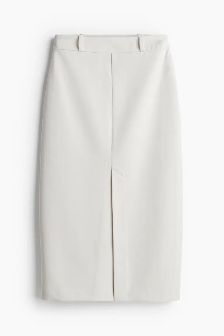 Gabardine Pencil Skirt