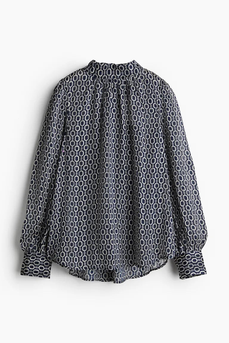 Patterned Blouse