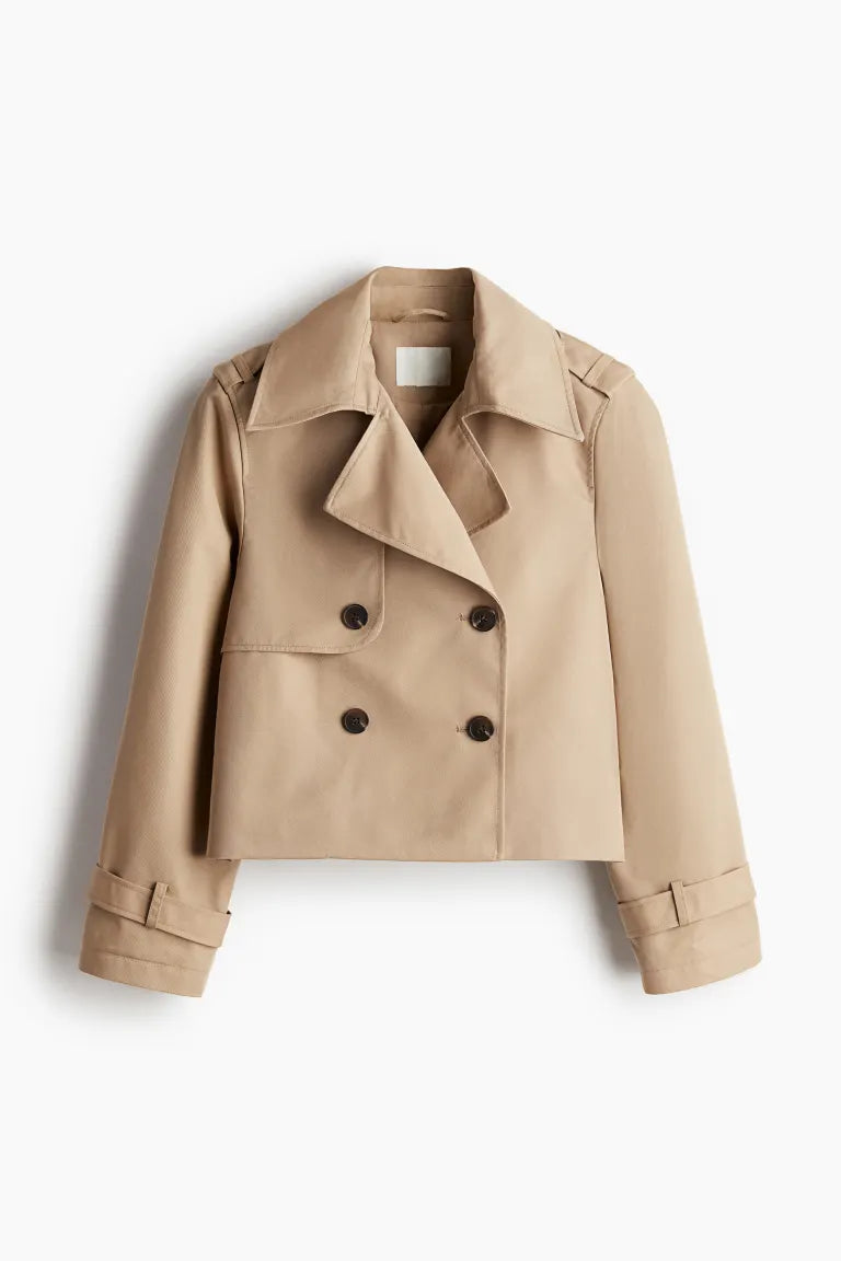 Trench Coat Look Jacket