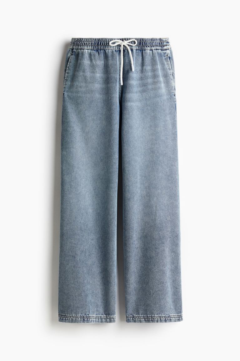 Denim Pull-on Trousers