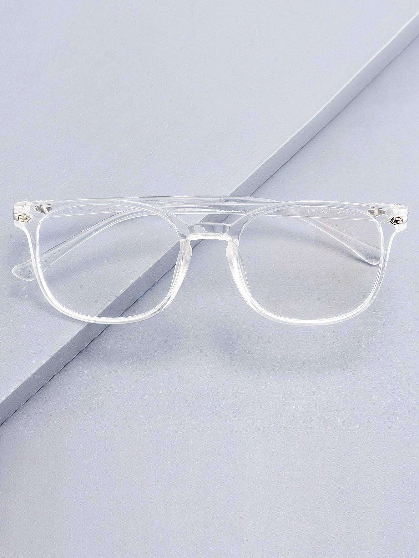 1pair Acrylic Frame Anti-blue Light Glasses