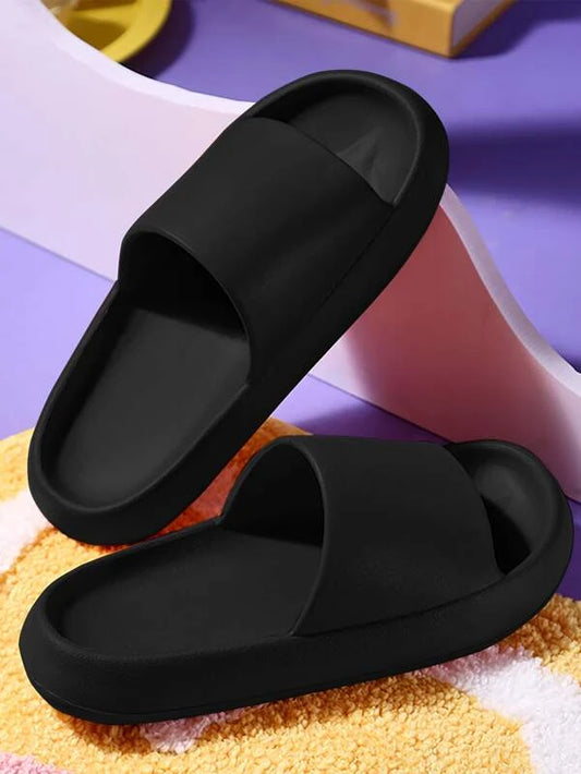 Women Minimalist Wide Fit Anti-Slip Leisure Slides