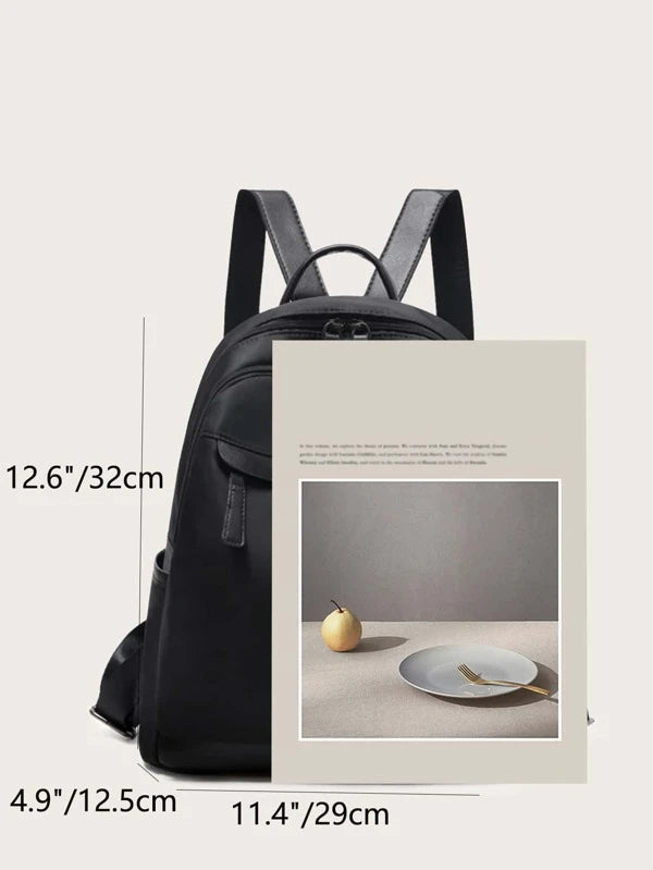 1pc Solid Backpack