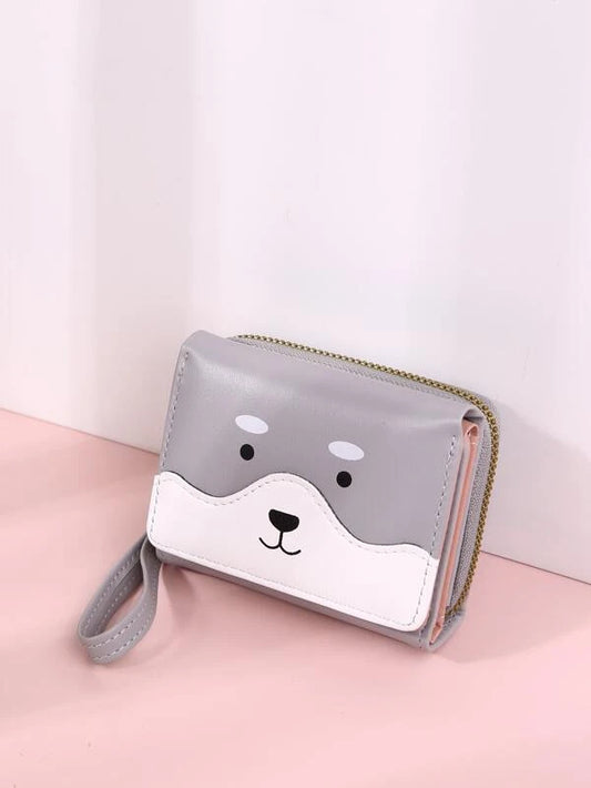 Cartoon Graphic Small Wallet