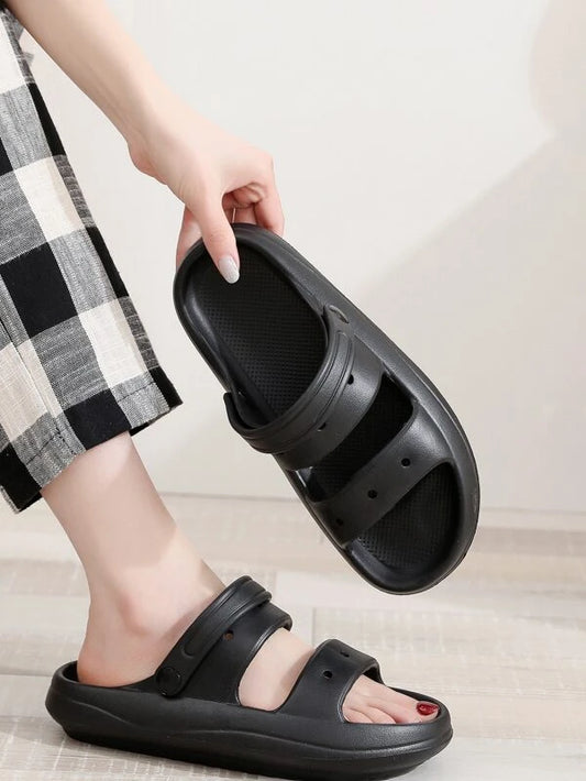 Hollow Out Vented Clogs